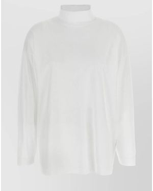 Haikure Cotton Ivy T-Shirt - White