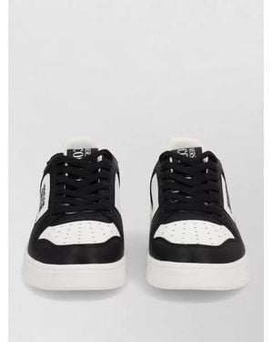 Versace Jeans Couture Starlight Sneaker Perforated Toe Rubber Sole - Black