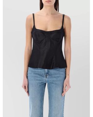 Stella McCartney Peplum Tank Top - Blue