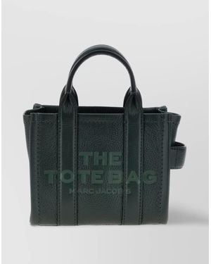 Marc Jacobs 'The Leather Tote' Bag With Detachable Strap - Green