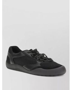 Prada Polyester Low-Top Sneakers - Black