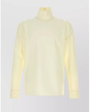 Gucci Modern Tech Panama Long Sleeve Shirt - Yellow