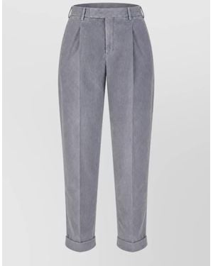 PT Torino Straight-Leg Pants - Gray
