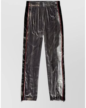 DIESEL Wide-Leg Lounge Trousers - Black
