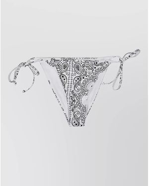 MC2 Saint Barth Printed High-Rise Bikini Bottoms - Multicolour