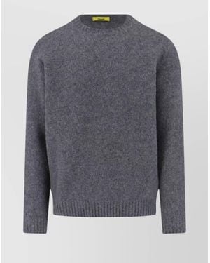 Drumohr Lambswool Crewneck Jumper - Grey