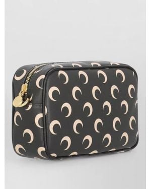 Marine Serre Moon Pattern Shoulder Bag Tone Hardware - Grey