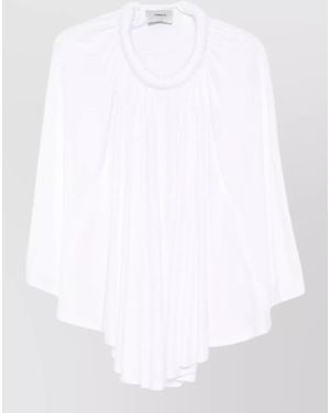 Coperni Long-Sleeve Blouse - White
