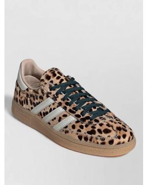 adidas Handball Spezial Leather Animal Print Trainers - Metallic