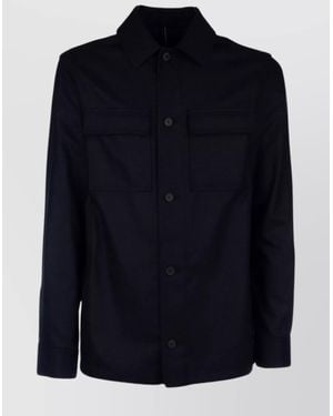 Incotex Shirt Jacket - Blue