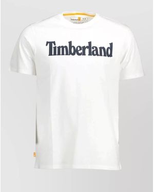 Timberland Cotton Regular-Fit T-Shirt - White