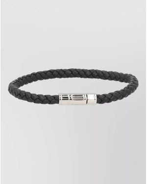 Tom Ford Braided Design Bracelet Rounded Strand Shape - Metallic