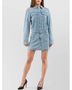 Moschino Denim Casual Dress - Blue