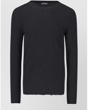 Our Legacy Ribbed Crewneck Tank Top - Blue
