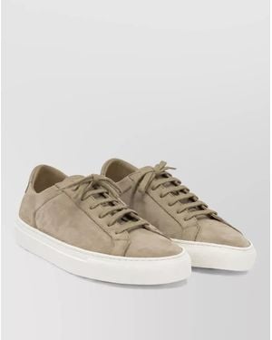 Common Projects Leather Low-Top Sneakers - Natural