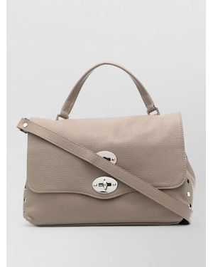 Zanellato Daily Small Leather Tote Bag Shoulder - Natural