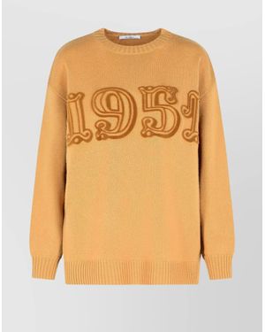 Max Mara Cashmere Wool Jumper - Orange