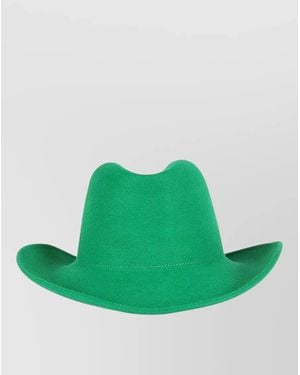 Studio Amy Wide Brim Hat Signature Design - Green