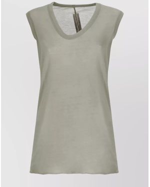 トップス Rick Owens 2020AW ribbed sleeveless top RICK OWENS - TOPS - Rick Owens