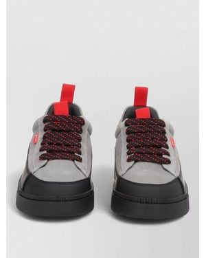 Bally Lace Up Sneaker Rossy Round Toe - Multicolor