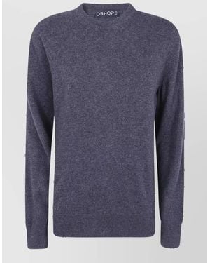 DR. HOPE Cashmere Oversized Sweater - Blue