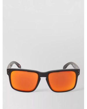 Oakley Rectangular Sunglasses Adjustable Nose Pads Design - Orange