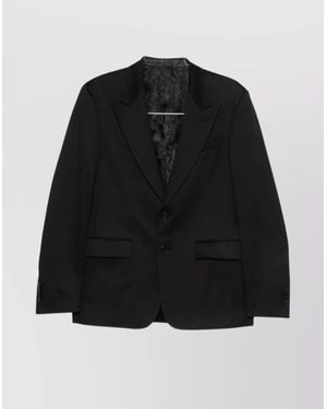 Etro Evening Suit Flap Pockets - Black