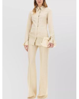 Sportmax Slim-Fit Shirt - Natural