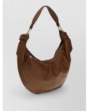 Coccinelle Calf Leather Shoulder Bag - Brown