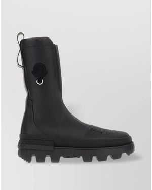 Moncler Genius Leather Chelsea Boots - Black