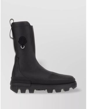 Moncler Genius Leather Chelsea Boots - Black