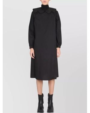 Raf Simons Loose Fit Dress Collar - Black