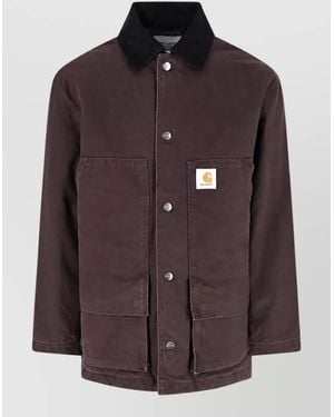 Carhartt Single Breasted Coat - Brown