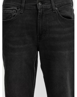 7 For All Mankind Slim-Fit Jeans - Black