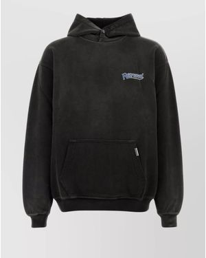 Represent Cotton Hoodie - Black