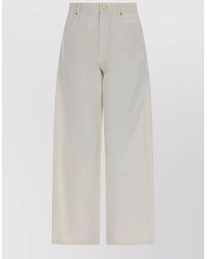 Max Mara Straight-Leg Jeans - White