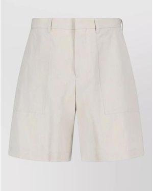 Lardini Straight-Leg Tailored Shorts - White