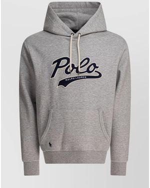 Polo Ralph Lauren Cotton Logo Hoodie - Grey