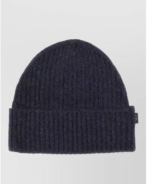Les Deux Ribbed Beanie - Blue