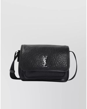 Saint Laurent Niki Small Leather Crossbody Bag - Black