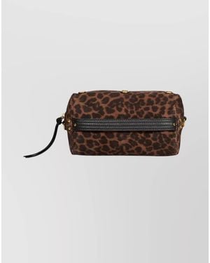 Jérôme Dreyfuss Leather Clutch Bag - Brown