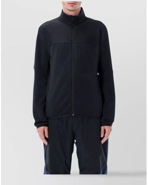 Oakley Full Zip Sweatshirt High Collar - Blue