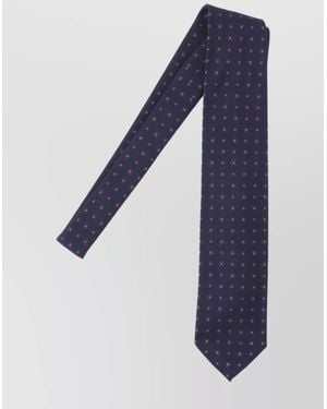 Cesare Attolini Wool Tie - Blue