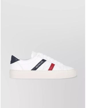 Moncler Low Top Rubber Sole Sneakers - Metallic