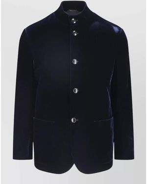 Giorgio Armani Tuxedo Blazer - Blue