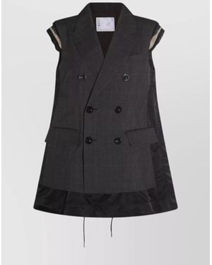 Sacai Waistcoats and gilets for Women | Online Sale up to 60