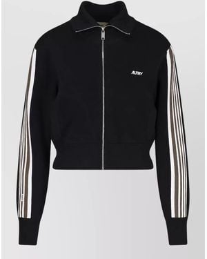 Autry Cropped Jacket - Black