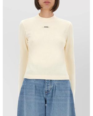 Jacquemus Slim-Fit Long-Sleeve T-Shirt - White