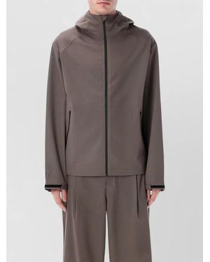 Hiking Patrol Waypoint Hooded Jacket Water Resistant - Brown
