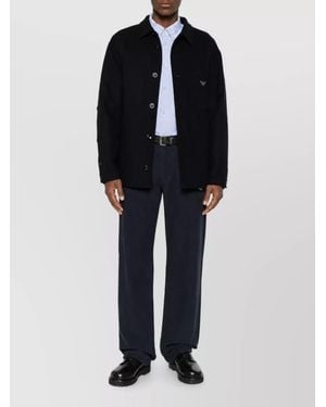 Emporio Armani Cotton Shirt - Black